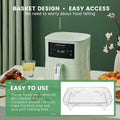 -A89Z 8 Inch Air Fryer Rack For Instant Vortex Air Fryer,For ,For COSORI Air Fryer,Square Three Stackable Dehydrator Rack