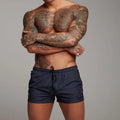 Men Swimming Trunks Elastic Waist Beach Board Shorts Summer Sports Swimwear Sea Surfing Leisure Short Pants Men's Bathing Shorts