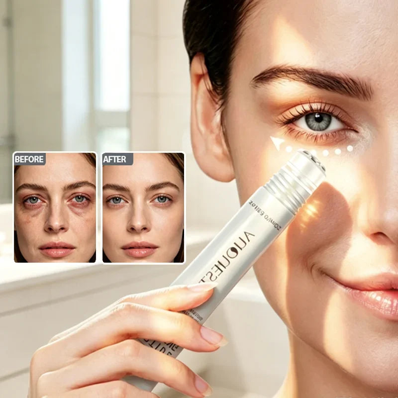 AUQUEST Peptide Skincare Eye Serum Anti Aging Remove Wrinkles Fast Absorbing Korean Rollerball Massage Cream