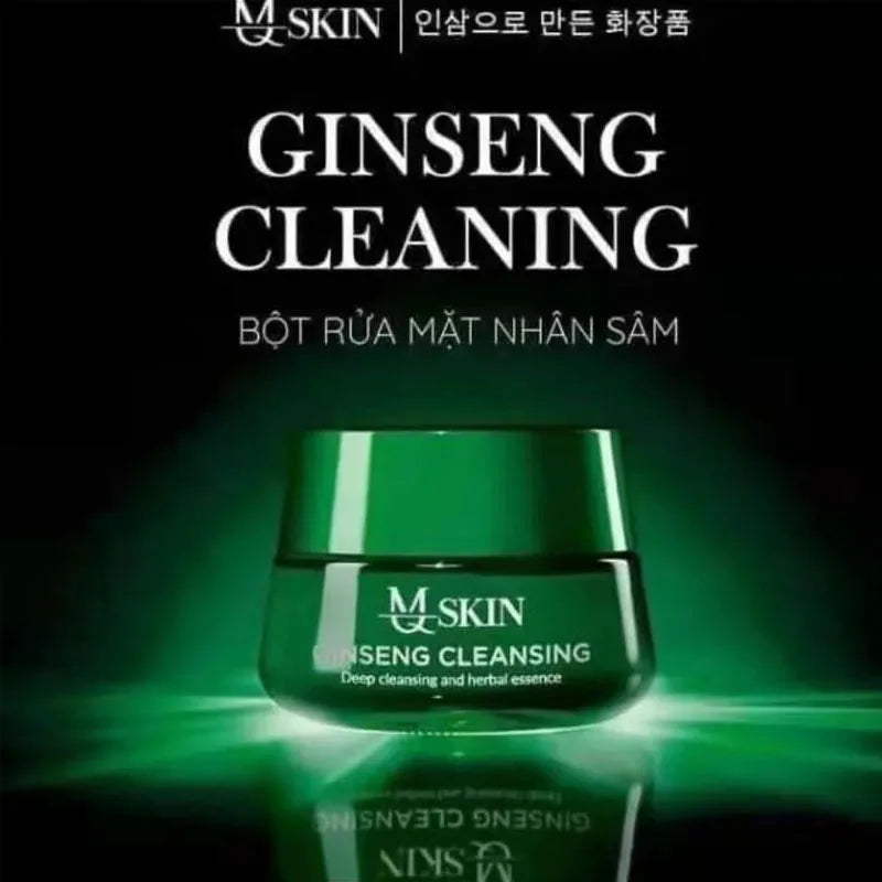 Kem Nám Bột rửa mặt nhân sâm Serum tái tạo thay da nhân sâm MQ SKIN Chính hãng, trắng sáng, căng bóng và mịn màng hơn