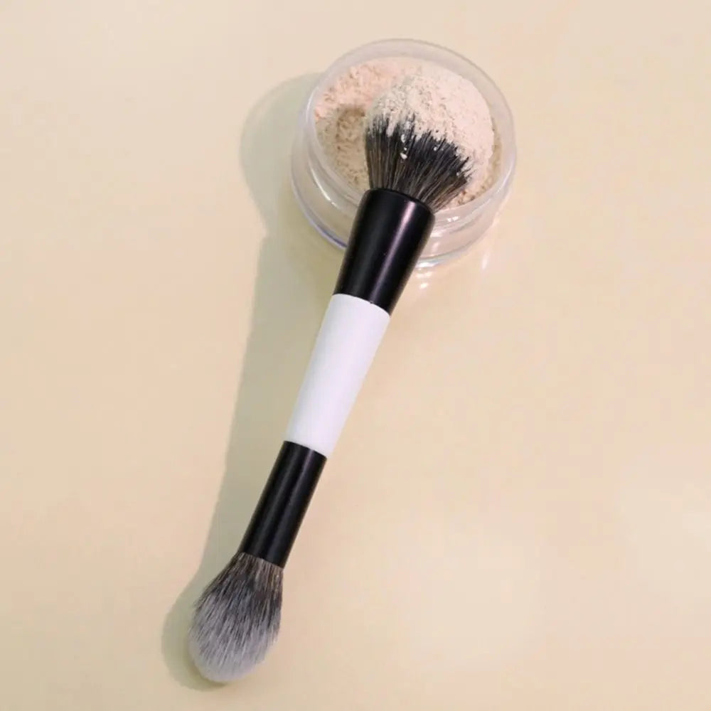 Dual-Ended F4 Contour Face Brush High Coverage Cosmetic Beauty Makeup Brushes Multi-purpose Eyeshadow Concealer Brushes