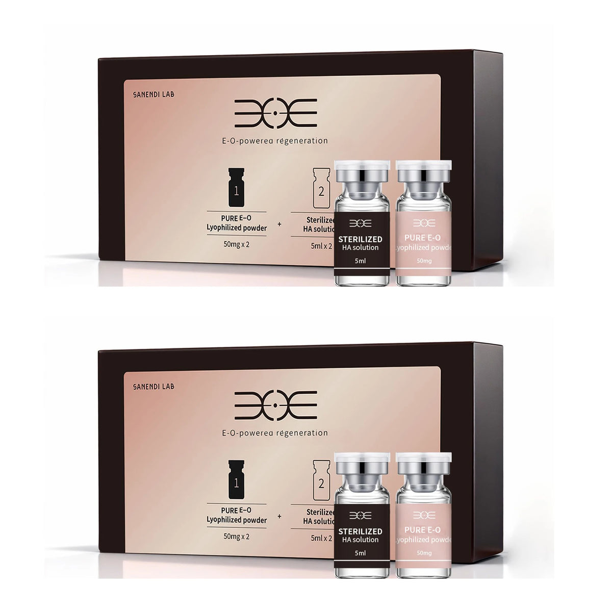 SANENDI LAB E-O Serum Hyaluronic Acid South Korea Skin Care For Face Smoothing Hydtation Glow Home Care Der.pen Exomes Solution