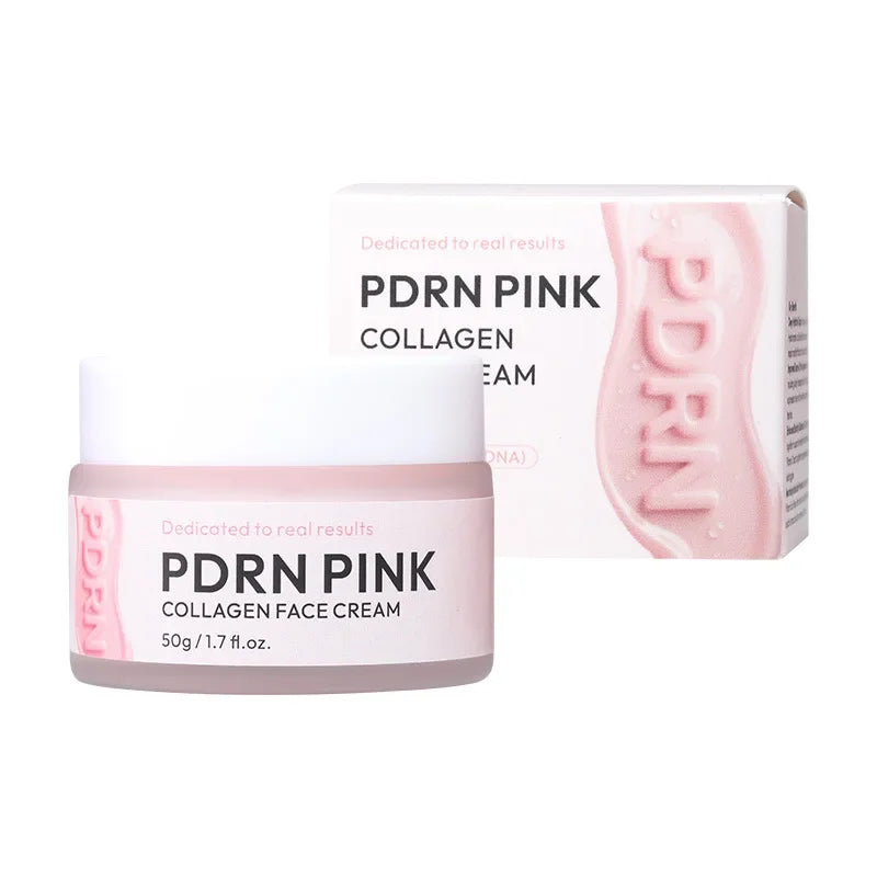 Salmon Dna Collagen Skincare Set, Pdrn Pink Glow Moisturizing Mask Lifting Brightening Cream, Reduce Fine Line Essence Eye Cream