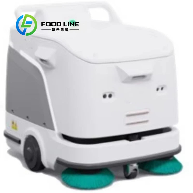 Customized Commercial Autonomous Cleaning Robot With Obstacle Avoidance Anti-Fall Function Vacuum And Mop All-In-One Machine