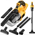 5 In1 Handheld Electric Vacuum Cleaner with 400W Powerful Motor Portable Hand Vacuum for Floor Carpet Car Compatible with Dewalt
