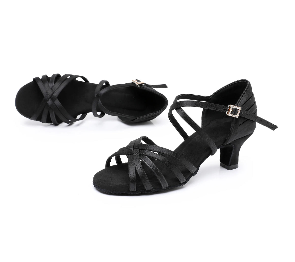 Women's Summer Latin Dance Shoes Sandals Ballroom Salsa Tango Dancing Shoes Sneaker for Ladies Girls Soft Suede Sole New Arrival
