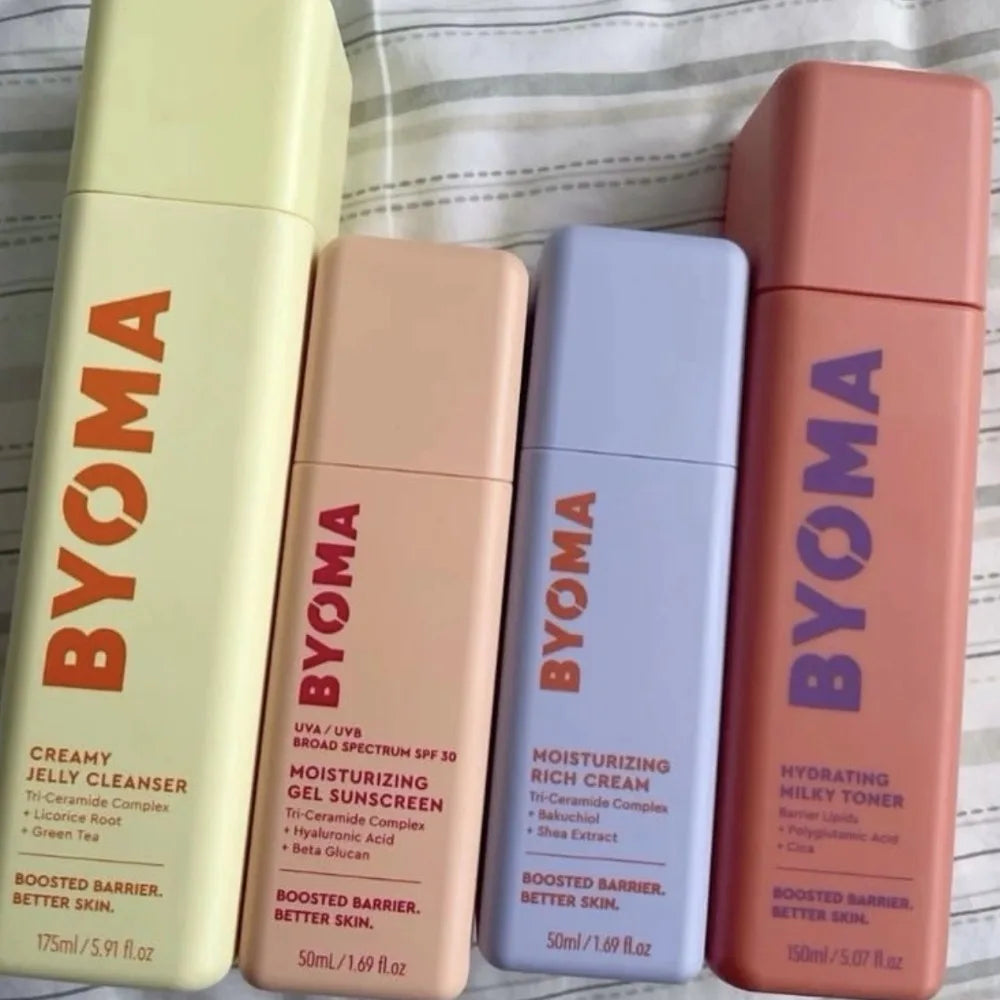 Korean Original BYOMA Phyto-Mucin Glow Serum Boost Barrier Gentle Essence Skincare Hydrating Recover Oil Moisturizing Gel-Cream