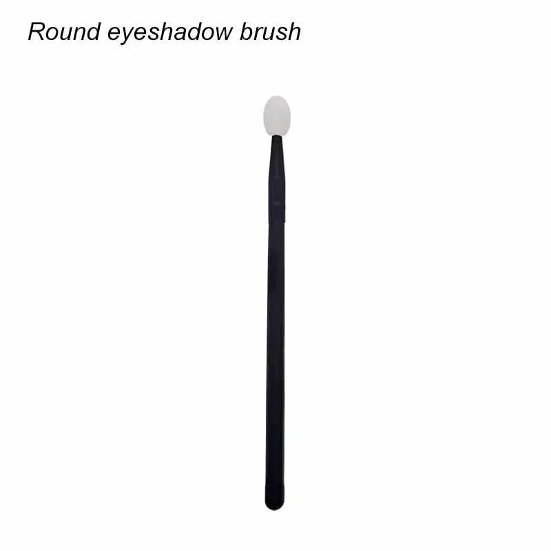 brochas maquillaje Silicone Eyeshadow Lip Applicator Makeup Brushes Eyeliner Lip Brush Professional Eye Shadow Cosmetic Tools