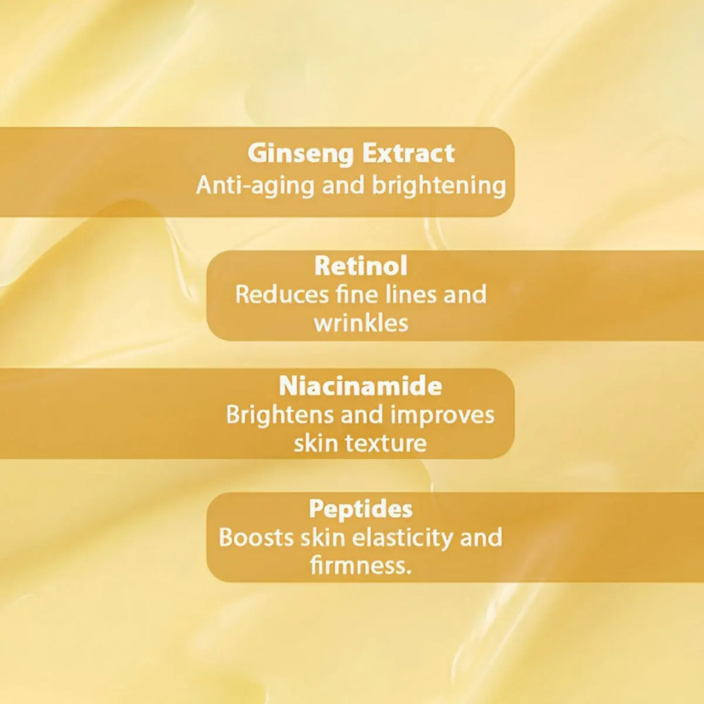BEAUTY OF JOSEON Ginseng Eye Cream 30ml,Gentle&Non-Irritating,Fast Absorbing,Lightweight Eye Care,Korean Skincare,Korean Makeup