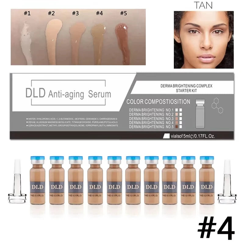 Korea BB Cream Glow Pigment Serum Kit Niacinamide Whitening Foundation Skin Sun Protection Moisturize Concealer Facial Skin Care