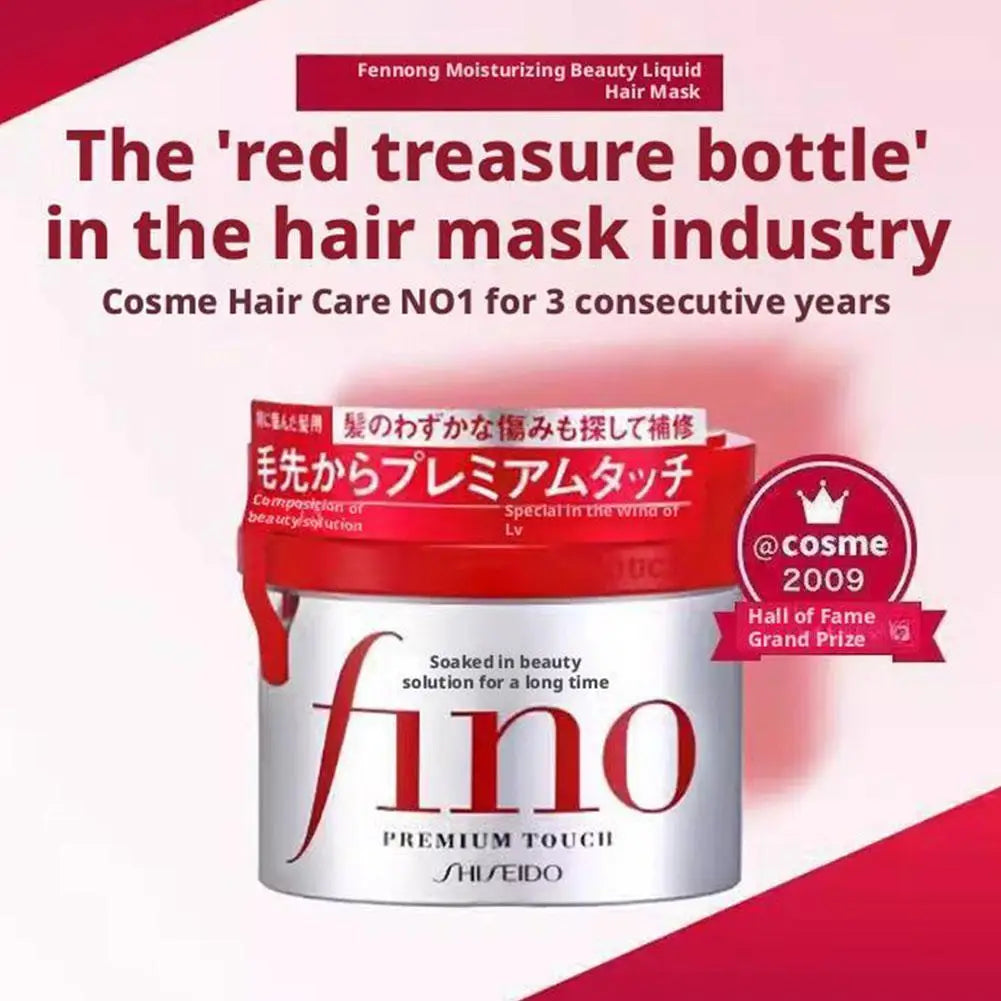 Japanese Fino Moisturizing Shampoo  Deep Repair Damaged Hair Oil Control Volumizing Improve Frizz Repair Split Ends