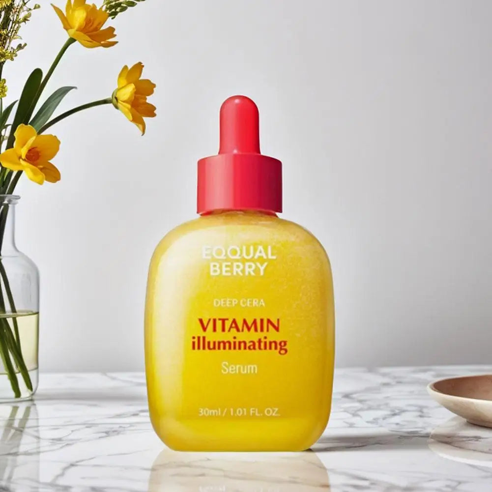 EQQUALBERRY Bakuchiol Plumping Serum - Korean VITAMIN-Infused Illuminates Reduces Wrinkles Lifts Skin Moisturizes Brightens Skin