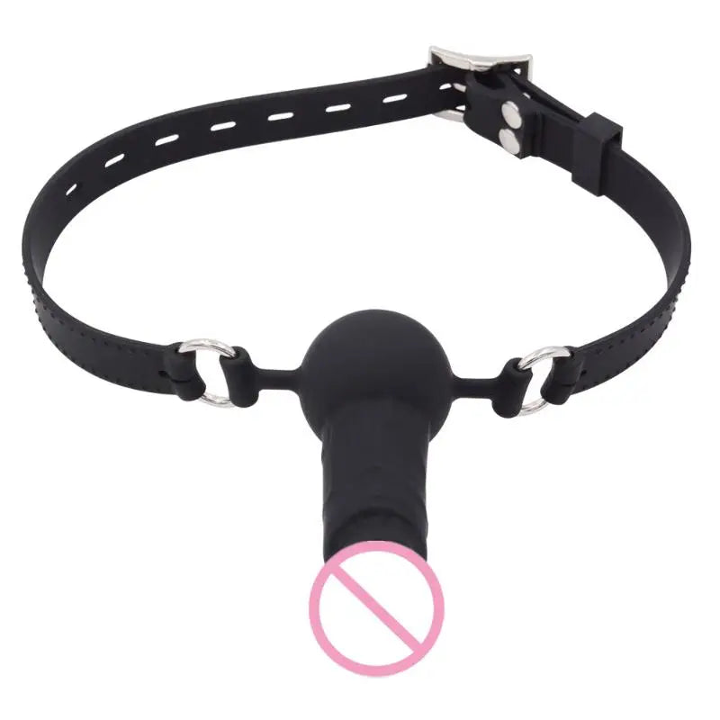 Gag Ball Open Mouth Dildo Sex Toy Gags Sexual Object Adjustable Restraint Bondage Sex Products Intimate Goods 18+ Adult Games