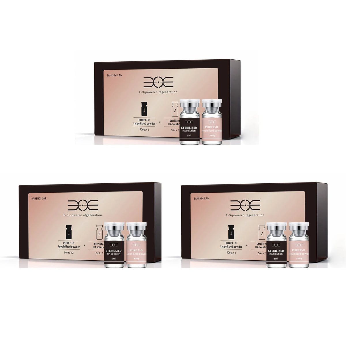 SANENDI LAB E-O Serum Hyaluronic Acid South Korea Skin Care For Face Smoothing Hydtation Glow Home Care Der.pen Exomes Solution