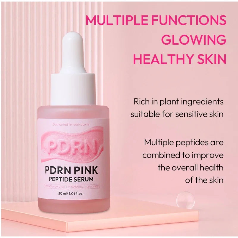 Salmon Dna Collagen Skincare Set, Pdrn Pink Glow Moisturizing Mask Lifting Brightening Cream, Reduce Fine Line Essence Eye Cream