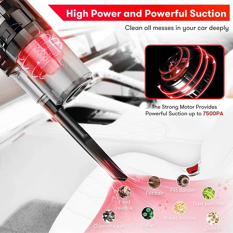 Lavado De Coches Aspiradoras Use Wash Cleaning Handheld Electric Mini Cordless Portable Wireless Car Vacuum Cleaner For Car