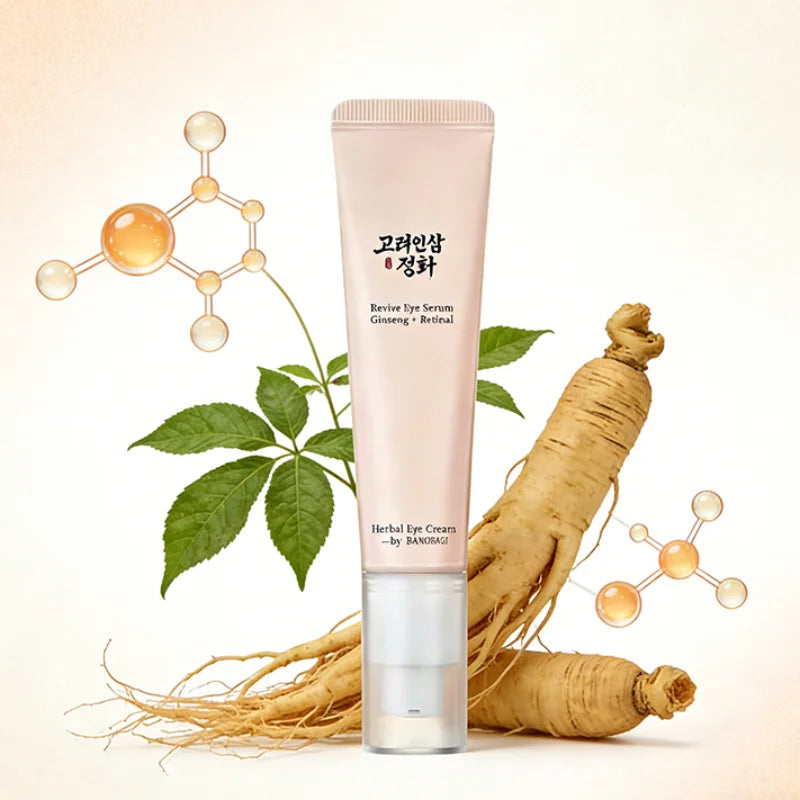 Korean Beauty Of Retinol Niacinamide Eye Serum Reduces Puffiness Moisturizes Fine Lines Dark Circles Wrinkle Repair Barrier 30ml