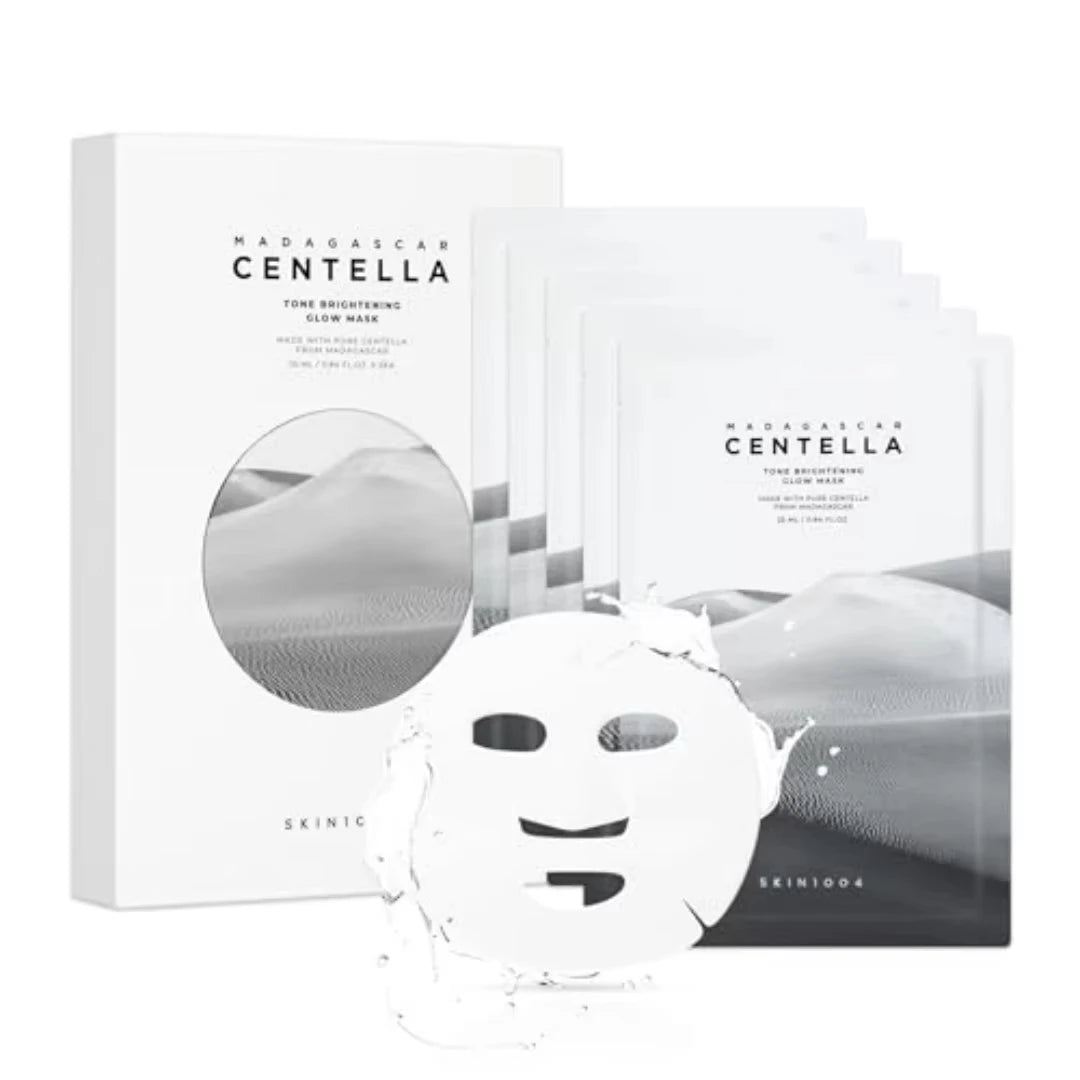 Korea SKIN1004 Centella Asiatica Face Mask 5pcs 25ml Premium Deep Moisturizing and Repairing Essential Skincare Makeup With Box