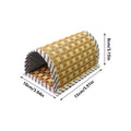 cooling Hamster Bed Breathable Wear Resistant Pet Cave Nest Weave Cooling Mat Hiding House Cage Hamster Habitat House Bed