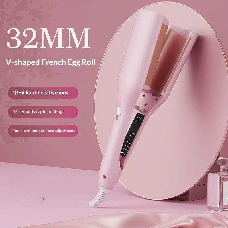 Electric Hair Curler 32mm Large Wave Styling Ceramic Hair Long Lasting Curling Iron Styling Tool Curling Wand Hair Waver