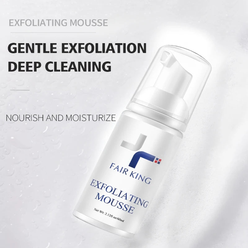 Exfoliating Mousse Improves Skin Texture Gentle Cleansing Makeup Dust Improves Enlarged Pores Oil-control Rosemary Cosmetics