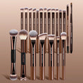 MAANGE 21pcs Makeup Brush Set Including Eyeshadow Brush Foundation Brush, BB Cream Brush Concealer Brush Mixed Brushes Makeup
