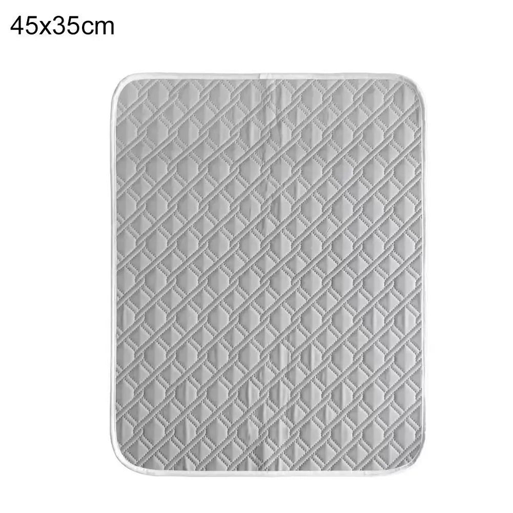Pet Cooling Mat Breathable Dog Bed Pad Summer Cooling Bed For Cats Dogs Machine Washable Soft Comfortable Grey Mat All Sizes