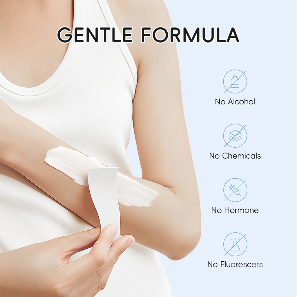 LAIKOU Milk Hair Removal Cream Gentle Depilatory Smooth Skin Treatment for Facial And Body Even Tone