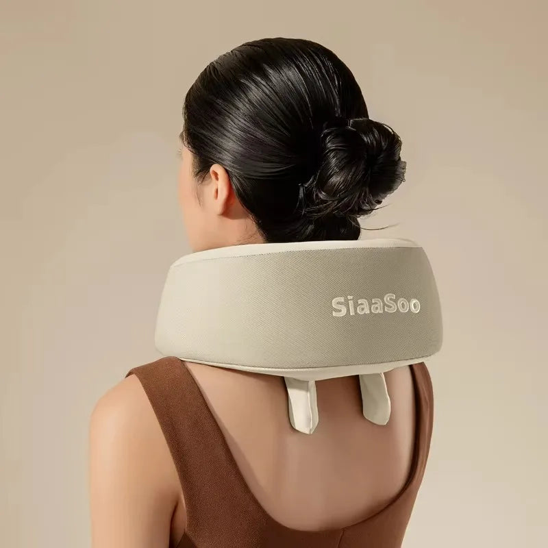 Airo SIAASOO N5 Massager Cervical Spine Massager Shoulder and Neck Hot Compress Massager with Kneading Easy to Wear