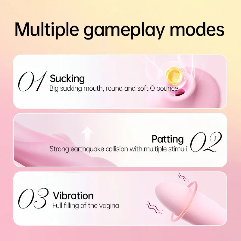 YEQU25 Adult Products Sexual Toy Female Vibration Penetration Massage Stimulation Vibrator Self-pleasure Orgasm Vibrator