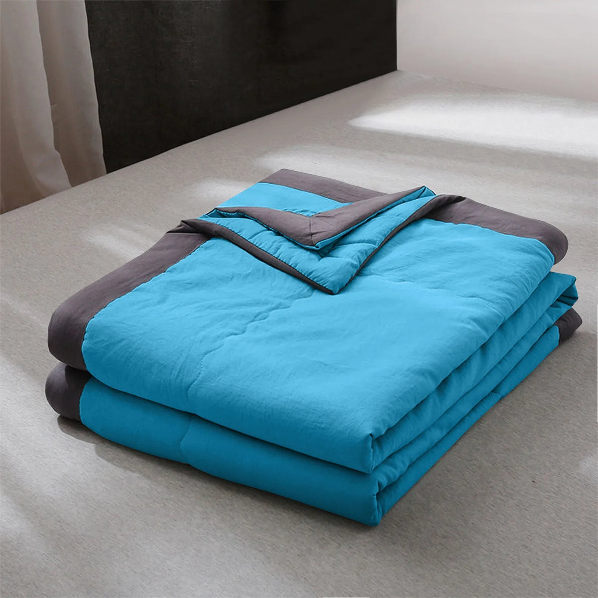 New Double Sided Cooling Summer Quilt Cold Effect Breathable Conditioning Quilt Spring Summer Solid Color Cooler Quilt