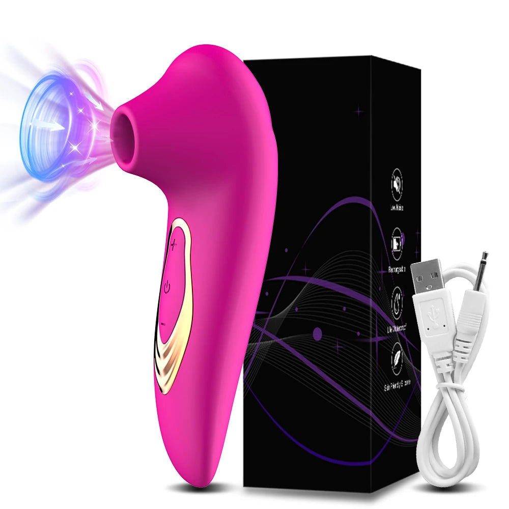 Sex Sucking Toys Vibrator for Women Clitoris Sucker Stimulator Clit Blowjob Oral Nipple Adult Supplies Product Female Sex Toys
