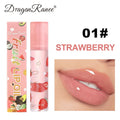 6 Colors Furit Lip Oil Plumping Lip Gloss Oil Moisturizing Lips Makeup Lip Balm Lasting Liquid Lipstick Nourishing Cosmetics