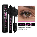 Black Waterproof Mascara 4D Lengthening Curling Volumizing Eyelash Extension Smudge Proof Long Lasting Korean Eye Makeup