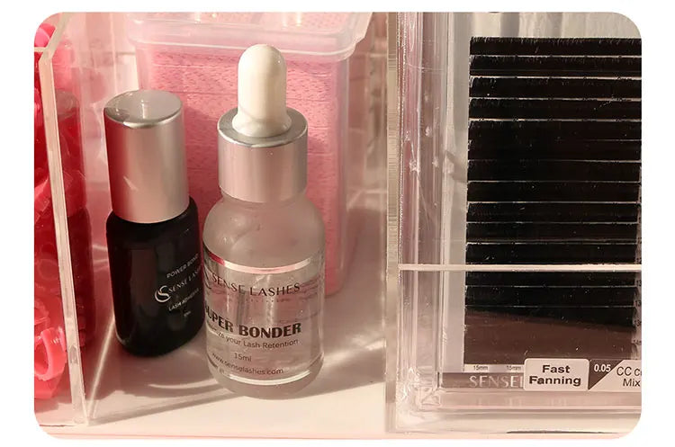 SENSE LASHES 15ml Super Bonder for Lash Extensions Quick Drying Long Last Grafting Eyelash Glue Bonder pestañas