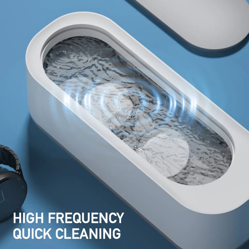 Ultrasonic Cleaning Machine Vibration Cleanser Wash Cleaner Jewelry Glasses Cleaner Watch Cleaning Makeup Brush Cleaning Tool