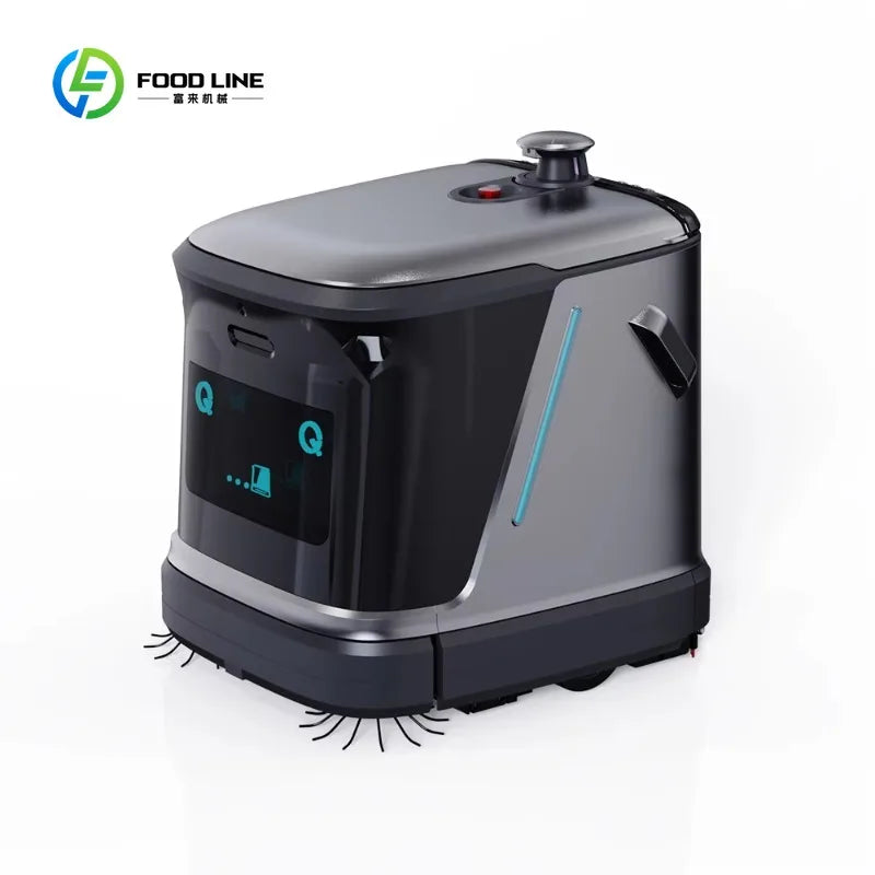 Customized Intelligent Commercial Cleaning Robot with Automatic Self-Cleaning Vacuum Featuring Dust Pushing Floor Technology