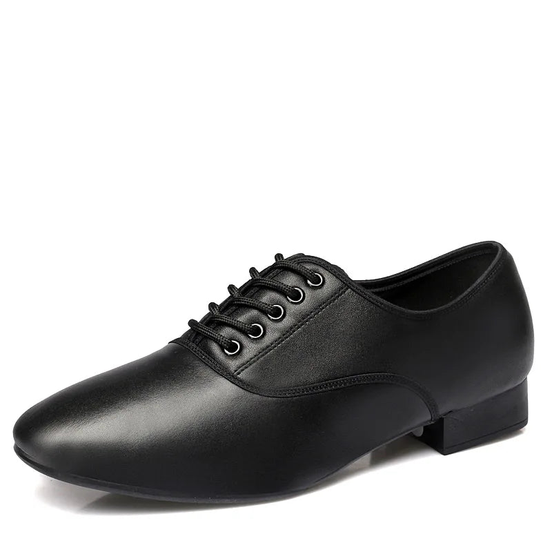 Dance Shoe for Men Latin Dance Shoes Genuine Leather Soft Sole Men's Tango Ballroom Modern Dancing Shoes Sneakers Man Adult