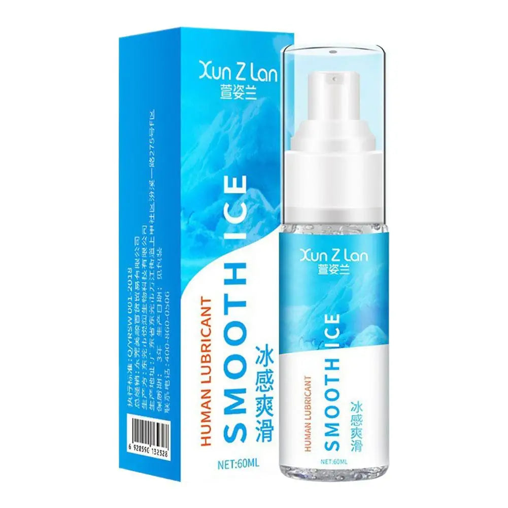 Cooling Lube & Warming Lube For Couples Intense Orgasm Gel 60ml Passion, Pleasure Moisture, Smooth Ice Lubricant For Vagina Anal