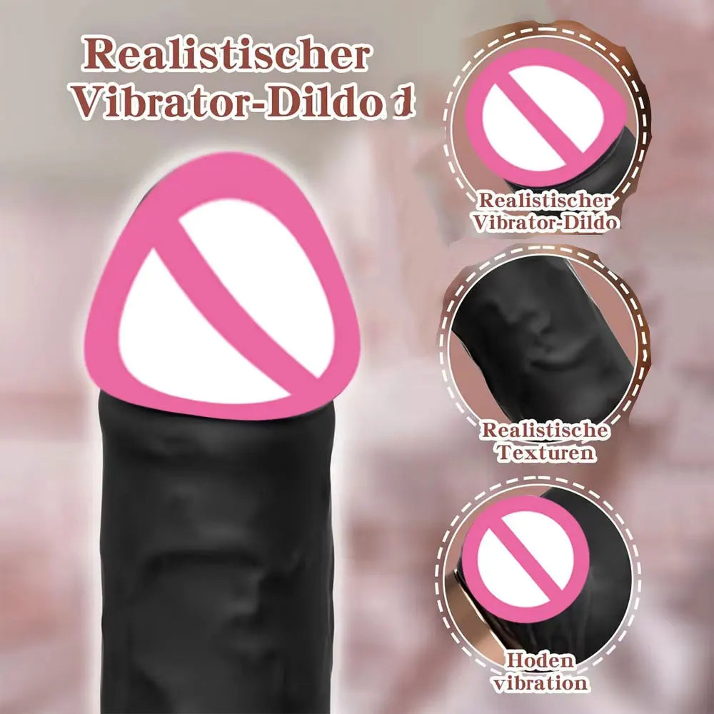 Vibrator Sex Toys for Women - Mini Bullet Vibrator Realistic Dildo Sex Toys Vibrating Clitoris Stimulation Adult Toys