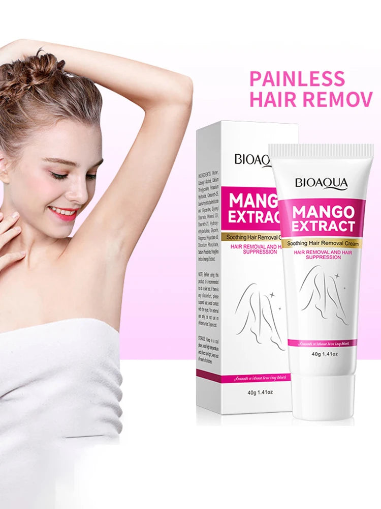 New Hair Removal Cream Hair Growth Inhibitor Face Arm Armpit Leg Intimate Areas Painless Depilatory For Men Women Care