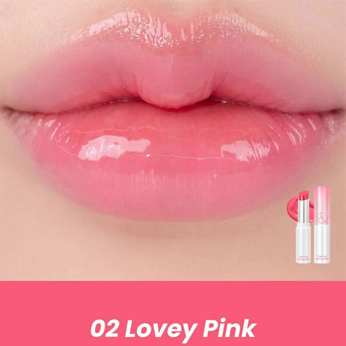 [ClearanceSale] rom&nd GLASTING MELTING BALM,Plumping Hydration,Lightweight Feel,Transparent Look,Korean Cosmetic,Korean Makeup
