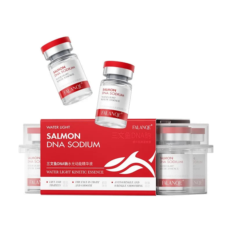 Salmon Dna Sodium Hydrating Kinetic Essence  Fade Fine Lines Facial Moisturizing brightning Anti Aging Firming Skin Care