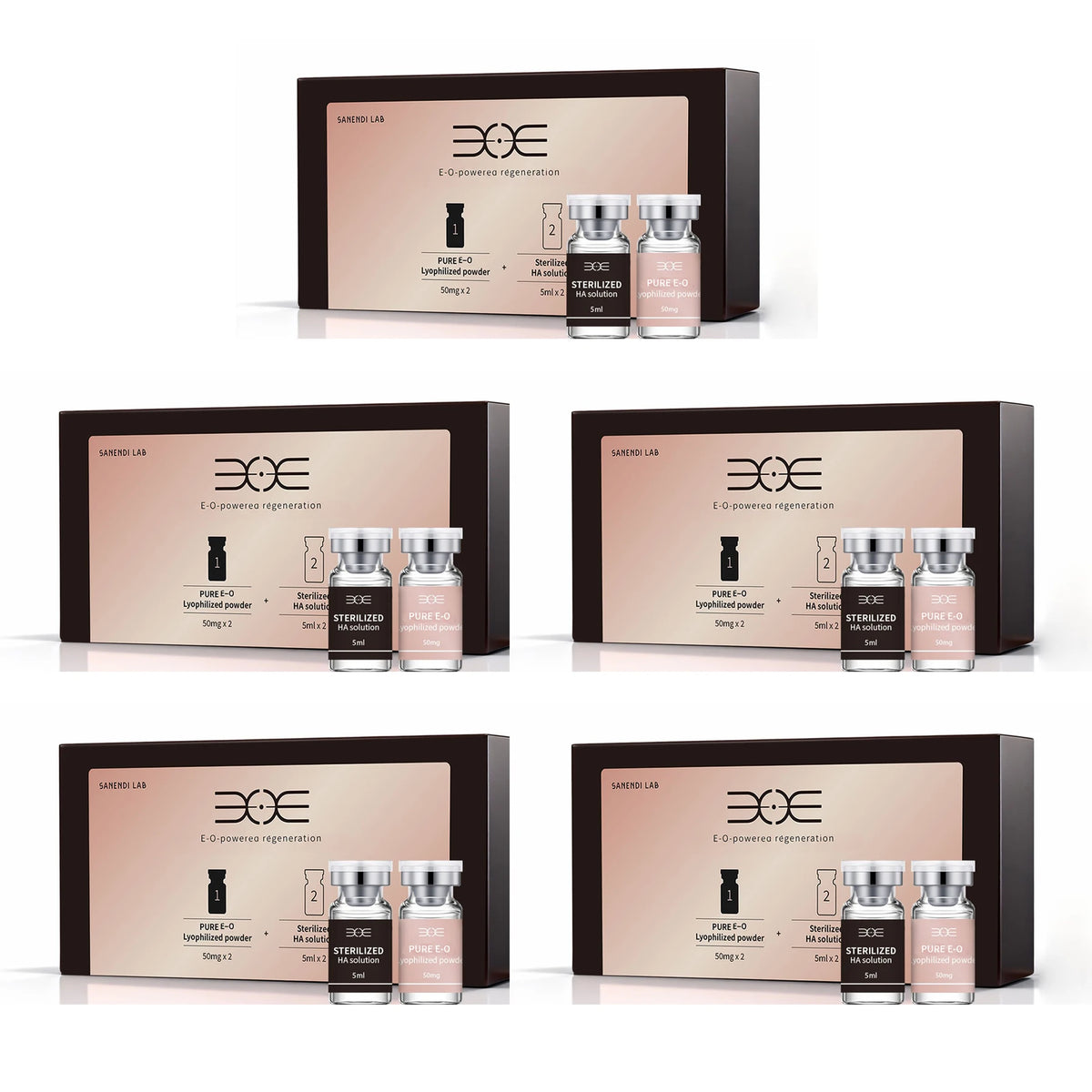 SANENDI LAB E-O Serum Hyaluronic Acid South Korea Skin Care For Face Smoothing Hydtation Glow Home Care Der.pen Exomes Solution