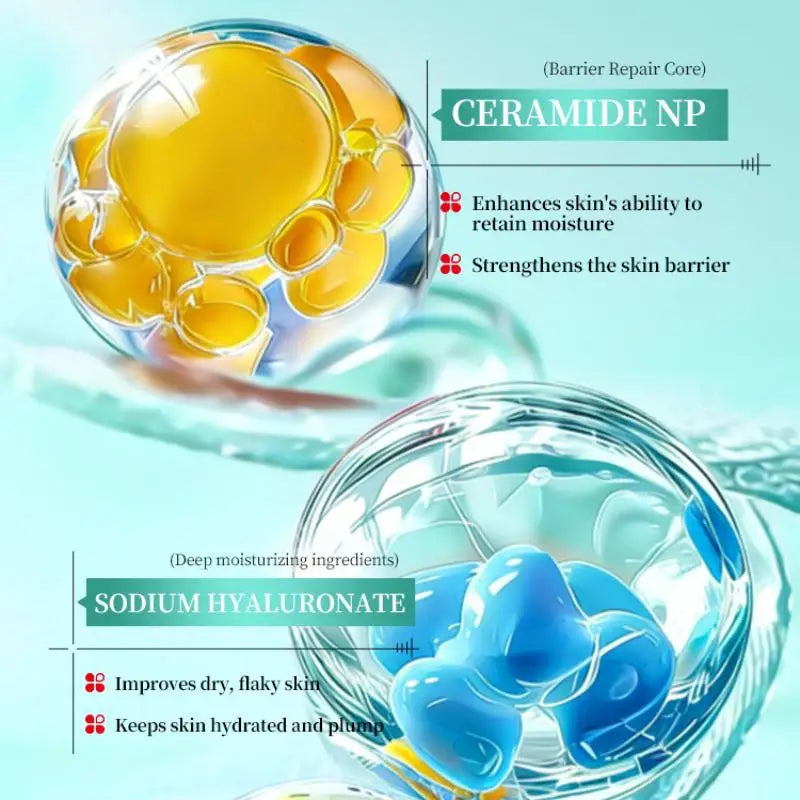 Korean Salmon PDRN Essence, Copper Peptide Centella Moisturizing Repair Hydrating Glow Lightweight Face Serum Daily Skincare