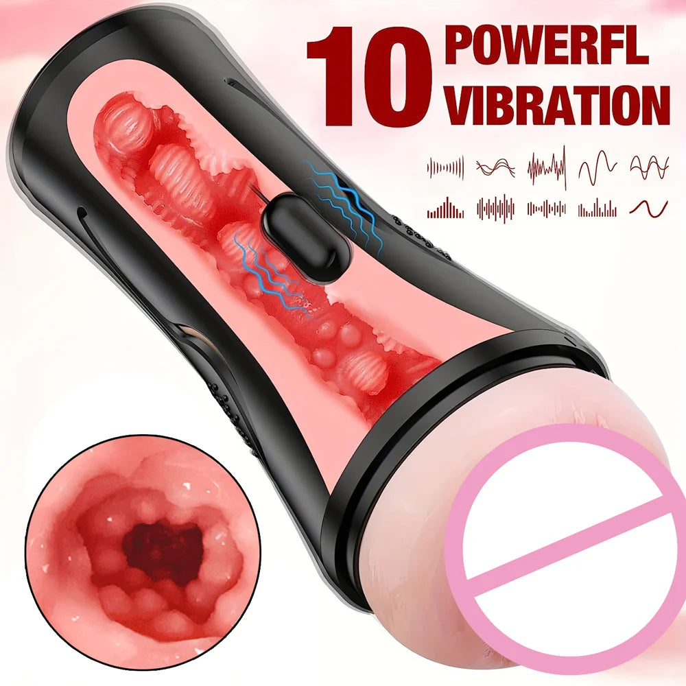 Sex Toys for Men Vagina Male Masturbators Cup Real Pussy Real Vagina Sextoys Silicone Adult Product 3D Realistic Masturbator ﻿