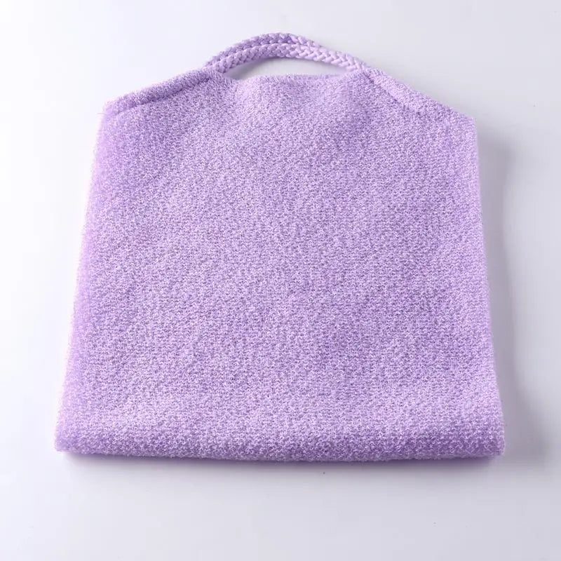 Korean Exfoliating Back Scrubber, Long Stretch Bath Towel, Shower Towel for Body