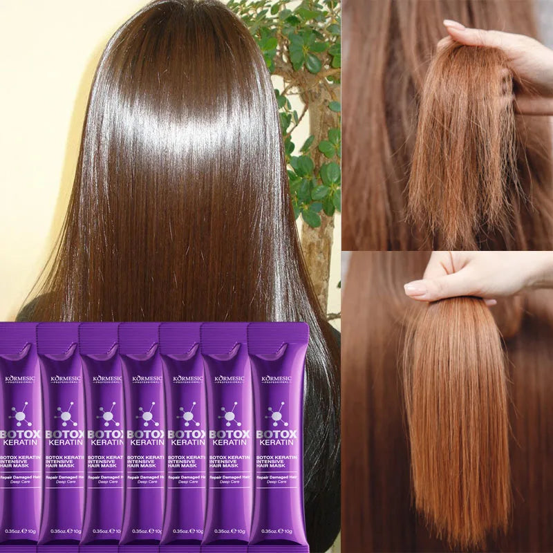 Magical Keratin Hair Mask 5Second Repair Damaged Frizzy Hair Soft Smooth Shiny Nutrition Deep Moisturize Hair Treat Care Product