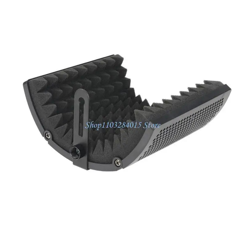 R6FF Microphone Recording Equipment Isolation Shield Reflector Vocal Recording Props