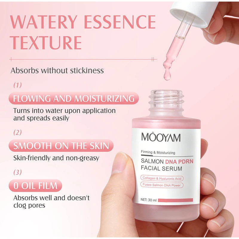 Salmon DNA PDRN Skin Care Set Ampoule Serum Capsule Cream Eye Stick Collagen Hyaluronic Acid Moisturizing Facial Skin Care Kit